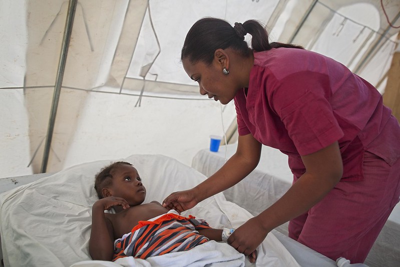 cholera outbreak patient